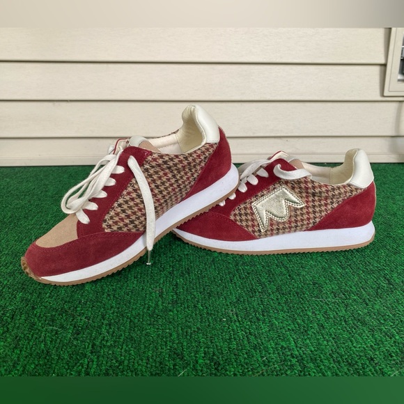 Birdies Shoes - Birdies Roadrunners in Primary Plaid!